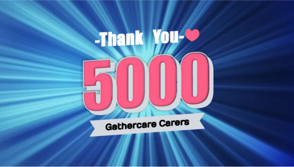 Gathercare Community has 5000 Carers!